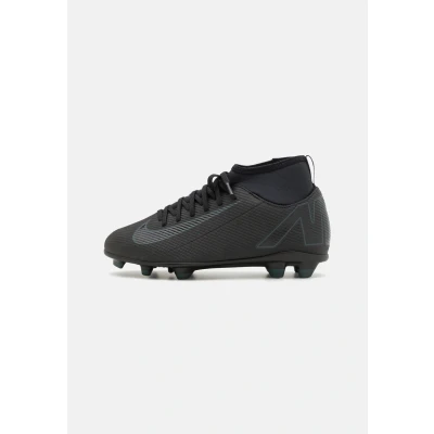 Afbeelding van Nike Performance JR 10 CLUB FG/MG Unisex Voetbalschoenen met kunststof noppen voor kinderen, Maat: 32, Black/deep jungle Textiel/ synthetisch