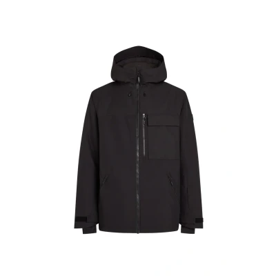Afbeelding van O&#039;Neill Utility Hybrid Snowboardjas, Heren, Maat: Small, Black out