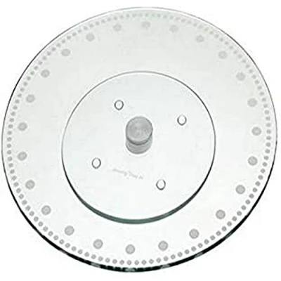 Afbeelding van KitchenCraft Sweetly Does It Taart Standaard 30 cm Glas Transparant