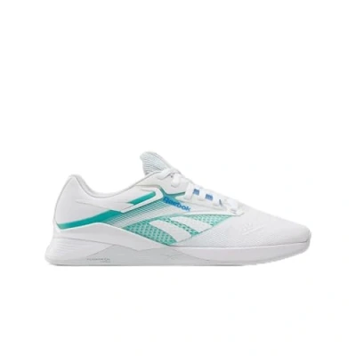 Afbeelding van Reebok NANO Trainingsschoen, Dames, Maat: 40.5, Footwear white unleashed green kinetic blue Textiel/ synthetisch