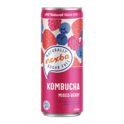 Afbeelding van Nexba Kombucha Mango 12x33cl