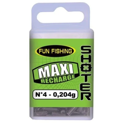 Afbeelding van Fun Fishing Maxi Recharge Shoter Maat : n8 0.064g