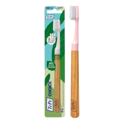 Afbeelding van TePe Choice Soft RozeTandenborstel 3ST
