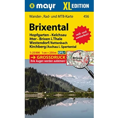 Afbeelding van Mayr Wanderkarte Brixental XL 1:25.000