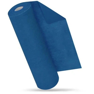 Afbeelding van MODERNO tafelloper, vlies, donkerblauw, modern, tafeldecoratie voor verjaardag, bruiloft, feestelijke decoratie, 30 cm x 25 m, donkerblauw