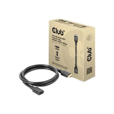 Image de Club 3D Ultra High Speed câble de rallonge HDMI (male) mâle pour femelle 1 m support 4K