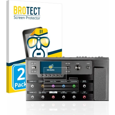 Afbeelding van BROTECT Screenprotector voor Line 6 Helix Floor Folie Beschermfolie transparant (2 Stuks)