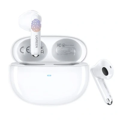 Afbeelding van Ugreen HiTune H5 WS201 TWS draadloze hoofdtelefoon wit