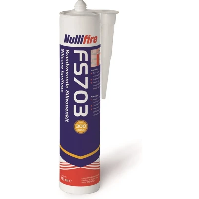 Afbeelding van Nullifire FS703 Brandwerende Silconenkit wit 310ml