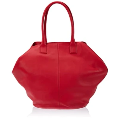 Afbeelding van LIEBESKIND BERLIN Mica Kodiaq Sheep Shopper Glowing Rood