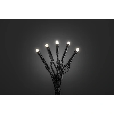 Afbeelding van Konstsmide 3813 100 Micro lichtketting Buiten Energielabel: E (A G) werkt op het lichtnet Aantal lampen 200 LED Warmwit Verlichte lengte: 31.84 m