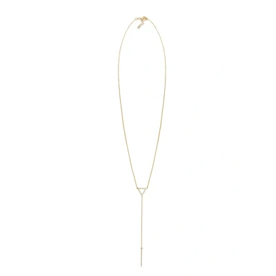 Afbeelding van Elli Triangle Basic Ketting, Dames, Maat: 60, Goldfarben