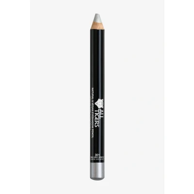 Afbeelding van All Tigers Natural &amp; Vegan Eyeshadow Pencil Oogschaduw, Dames, Maat: 3 g, Silver grey &quot;observe my power&quot;