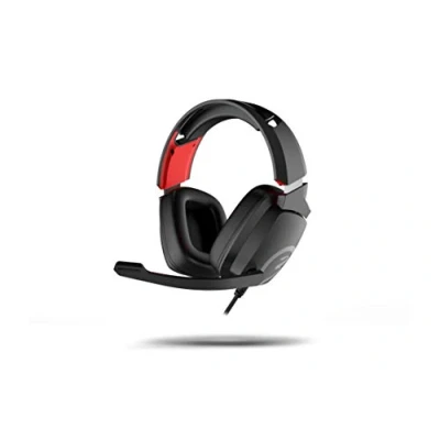 Image de Casques Gaming Ozone Ekho X40 Casque avec Microphone Compatible PS4, PC, Xbox, Switch Haut parleurs 50 mm, Bandeau réglable, contrôleur, Micro Pliable, Ergonomique, Noir