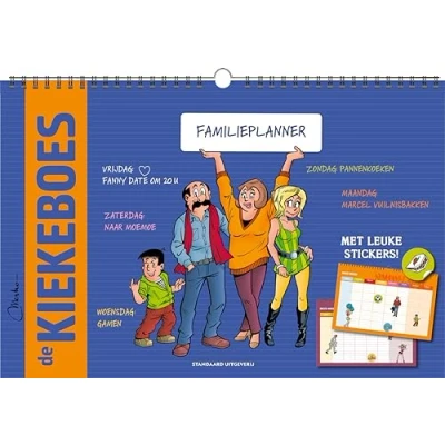 Afbeelding van De Kiekeboes 1 Familieplanner