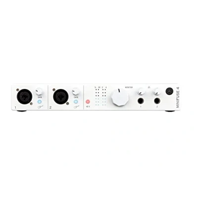 Afbeelding van Arturia MiniFuse 4 White USB audio interface, wit