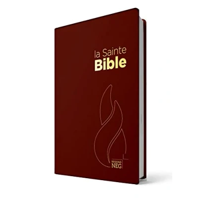 Afbeelding van Bible neg compact pvc grenat