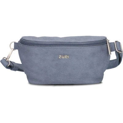 Afbeelding van zwei Gordeltas Mademoiselle.M MH4 Hip Bag Nubuk Sky Blauwgrijs