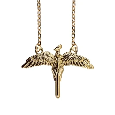 Afbeelding van Cinereplicas Fawkes Necklace Harry Potter Jewelry
