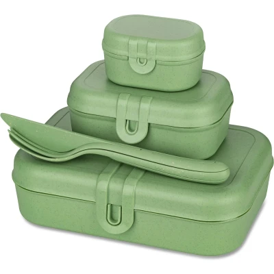 Afbeelding van Koziol Lunchset Pascal Groen 4 Delig