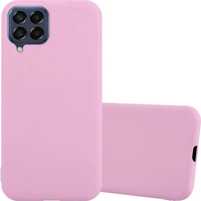 Afbeelding van Cadorabo Hoesje geschikt voor Samsung Galaxy M33 5G in CANDY ROZE Beschermhoes gemaakt van flexibel TPU silicone Case Cover