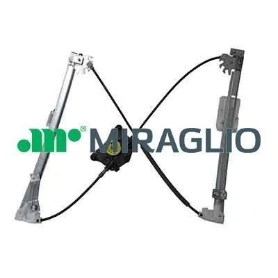 Afbeelding van Miraglio Raammechanisme Links voor Elektrisch Zonder elektro motor Met comfort functie 30/2612 SKODA: Fabia III Estate, Hatchback