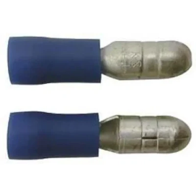 Afbeelding van Skandia kabelschoen rondsteker 5 mm blauw 10 stuks