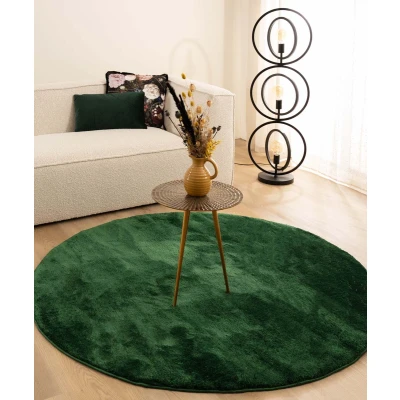 Afbeelding van Velours Vloerkleed Rond Flair Jade 300 Cm