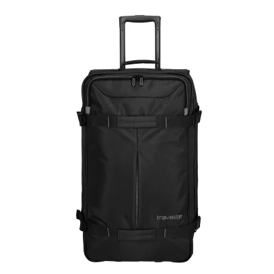 Afbeelding van Travelite Tarifa Wheelbag/Doubledecker black Trolley Reistas
