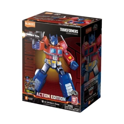Image de Maquette Blokees Transformers Action Edition 01 Optimus Prime Light Up