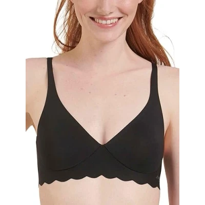 Afbeelding van Sloggi Women ZERO Microfibre 2.0 Soft bra BH zwart Maat: S