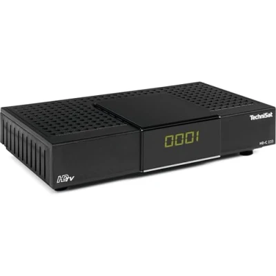 Afbeelding van TechniSat HD C 233 DVB Receiver schwarz (DVB C, CI+ slot), TV ontvanger, Zwart