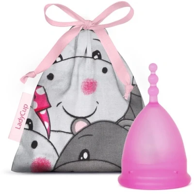 Afbeelding van LadyCup Revolution Pink Hippo, rozmiar 2,5 mm. S