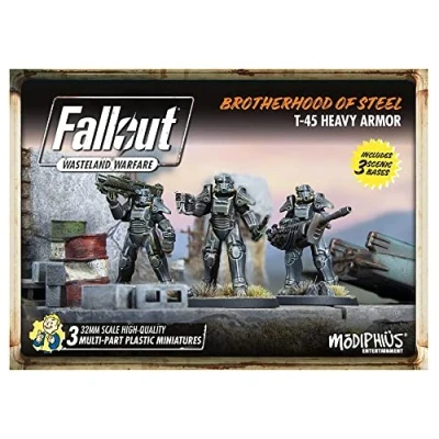 Afbeelding van Fallout: Wasteland Warfare Brotherhood of Steel: Heavy Armor (T45) Uitbreiding Modiphius Entertainment