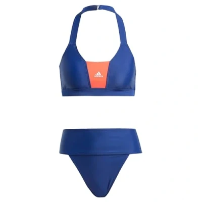Afbeelding van adidas Sportswear Colorblock SET Bikini Dark blue bright red, Dames, Maat: Small, red
