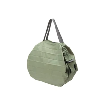Afbeelding van Shupatto Compact Groen Mori maat M van polyethyleen, inhoud 15 l 5 kg, afmetingen: 32 x cm, legergroen, Eén maat, Militair