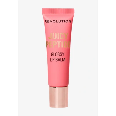 Afbeelding van Makeup Revolution Juicy Peptide LIP BALM Lippenbalsem, Maat: 8 ml, Shimmer mai tai pink