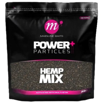 Afbeelding van Mainline Power+ Hemp Mix 2kg Particles