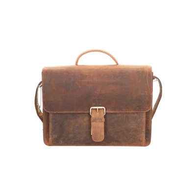 Afbeelding van Plevier Aktetas, Maat: One Size, Dark brown