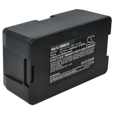 Afbeelding van vhbw Accu compatibel met Husqvarna Automower 320 2013, 2014, 2015, 330 X 2015 grasmaaier 4000 mAh, 18 V, Li ION