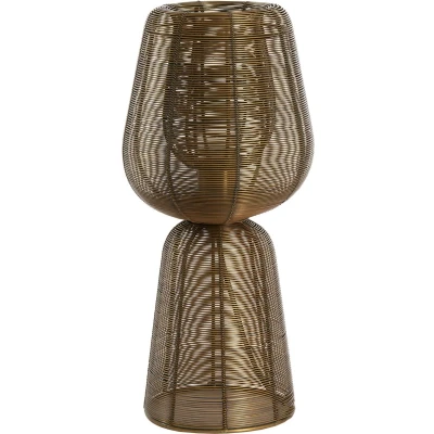 Afbeelding van Light &amp; Living Tafellamp Aboso Brons Ø18cm