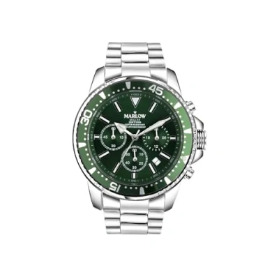 Afbeelding van Marlow Miller chronograaf horloge stalen band