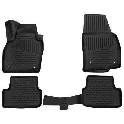 Afbeelding van WALSER XTR 75150 Vloermatset Rubber voor en achter, Midden Op maat gemaakt