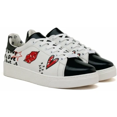 Afbeelding van Goby Love Attack Dames Sneakers Vegan Handmade Maat 36