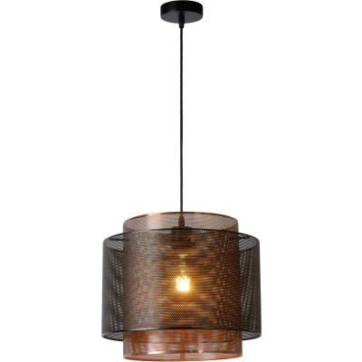 Afbeelding van Lucide ORRIN Hanglamp 1xE27 Zwart