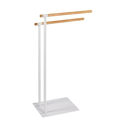 Afbeelding van WENKO Handdoekhouder Macao wit Handdoekrek Handdoekenrek