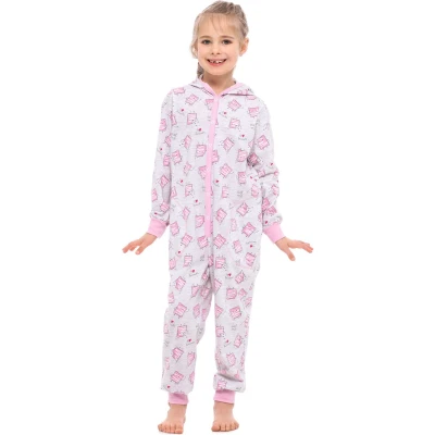 Afbeelding van Merry Style Kinder Pyjama ronde hals lange mouwen broek met zakken Katoen MS MS10 223 PJ Melange Kekse 146 152