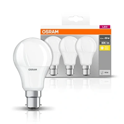 Afbeelding van OSRAM LED base Classic A, in zuigervorm met B22D socket, niet dimbaar, vervangt
