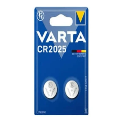 Image de Varta Pile bouton lithium cr2025 / dl2025 6025101401