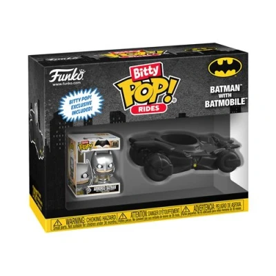 Image de Figurine Funko Bitty Pop Ride DC Batman with Batmobile